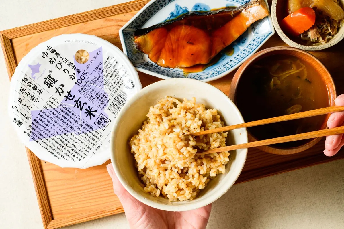 新商品「寝かせ玄米®ごはんパック ゆめぴりか100%」が発売開始！